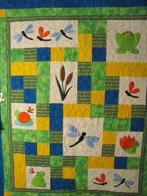 PATTERN  PDF  Baby Quilt  child  throw  quilt  by pixieharmony, $5.95