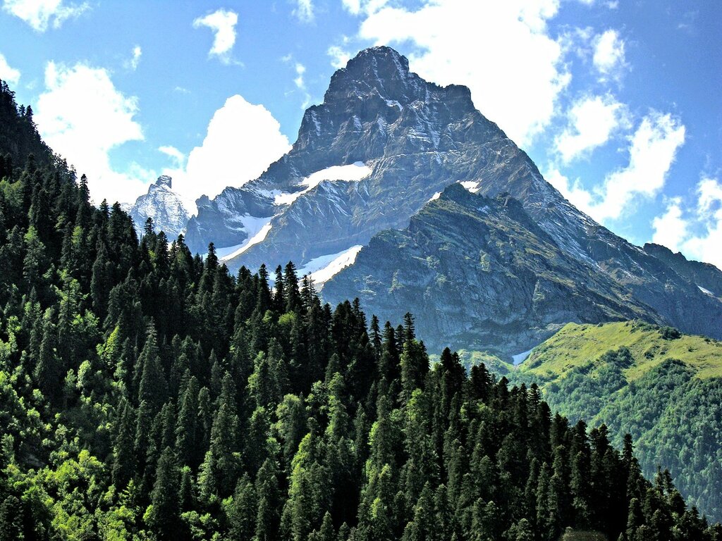 Покажи гори. Белалакая гора. Высота горы большой Кавказ. Природа России горы Кавказ. Горная часть Кавказа.