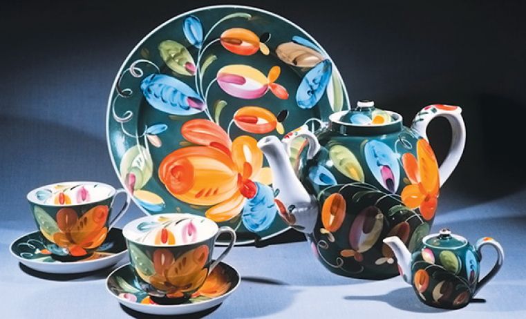 Дулёвский фарфор однодневные экскурсии Цветы на фарфоре СВЕТОЧЪ