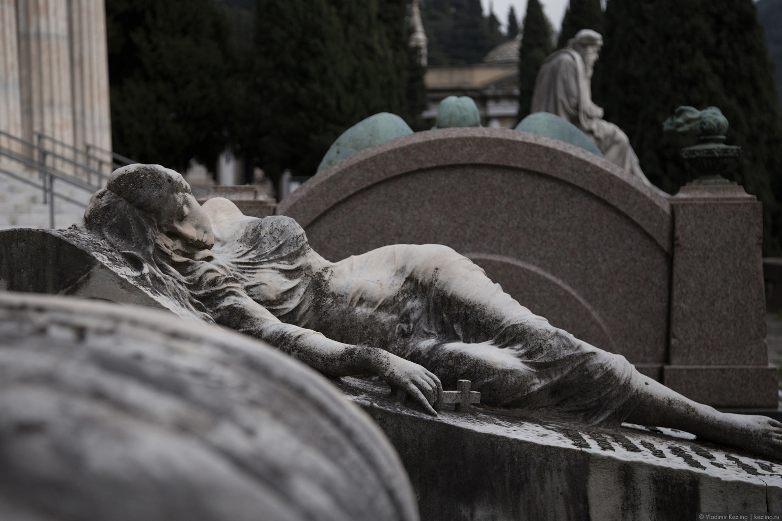 Монументальное кладбище Стальено Генуя Италия