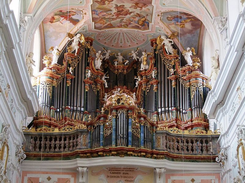 7. Церковь Св. Георгия (Оксенхаузен, Германия) музыкальный инструмент, орган