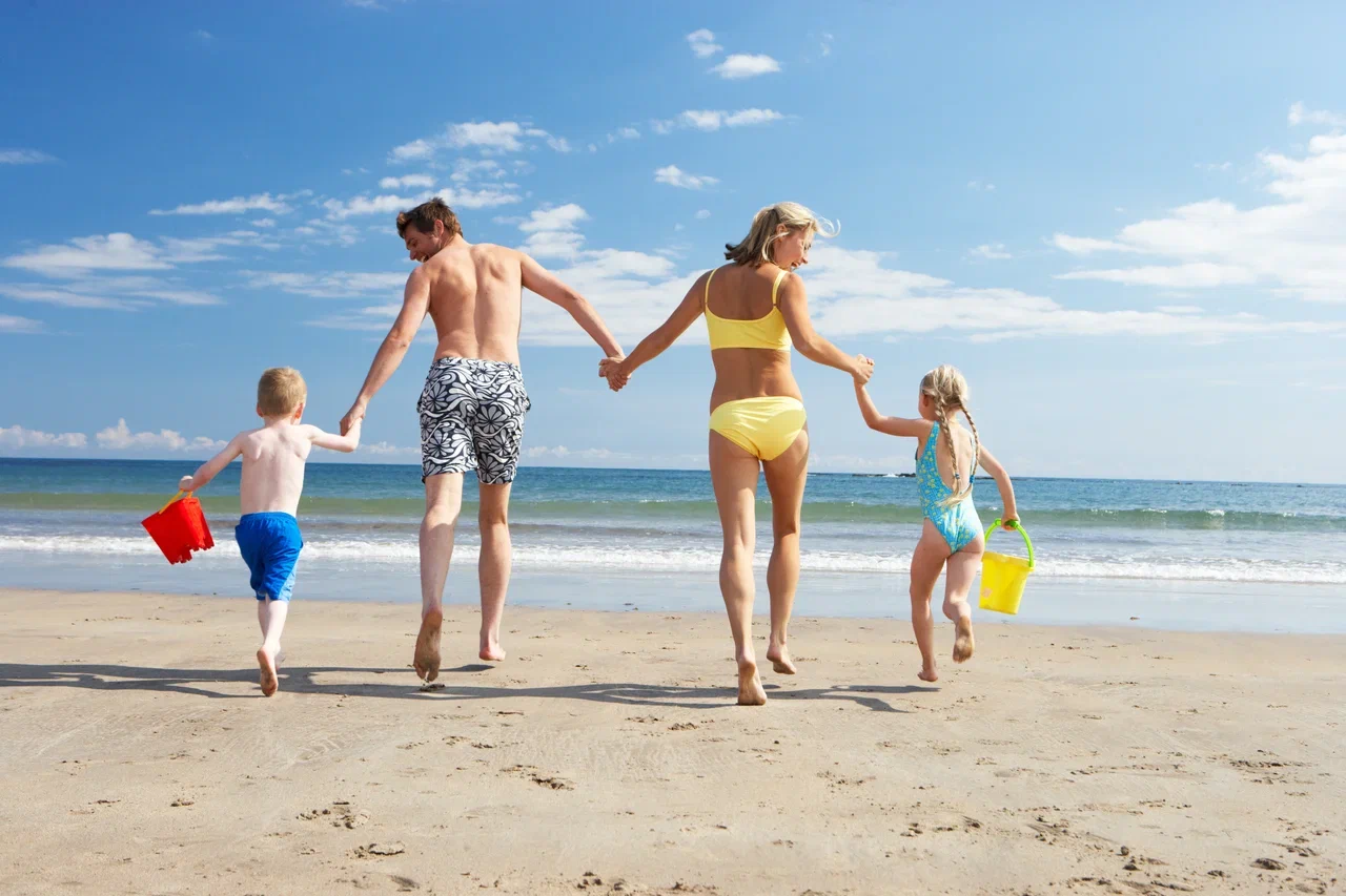 family-on-the-beach