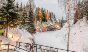 Семейный Новый Год с друзьями в Карелии!