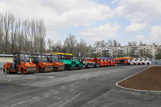В Волгоградской области расширяют парк специализированной дорожной техники
