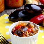 Солянка с баклажанами на зиму