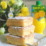 Песочно-лимонные квадратики