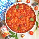 Тефтели, запечённые в томатно-соевом соусе