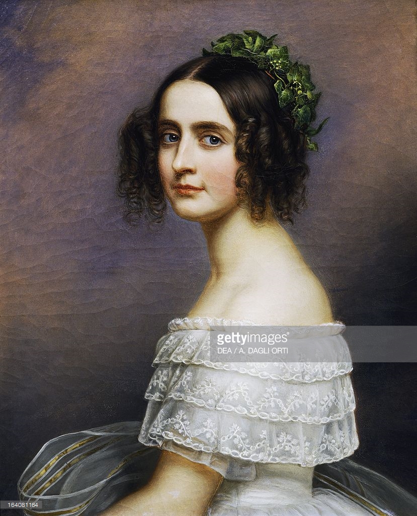 Portrait of Alexandra Amalie of Bavaria daughter of Ludwig I of Bavaria.jpg