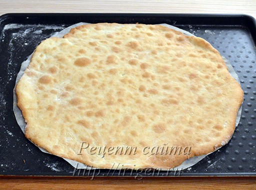 орж выпеченный на бумаге