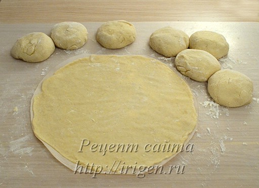 корж на бумаге