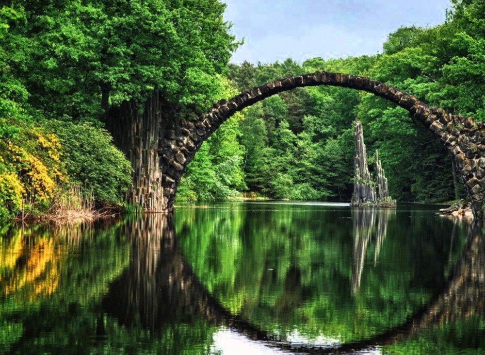 Нереальные мосты красота, мост