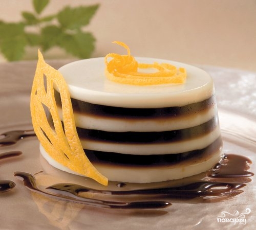 Картинки по запросу сметанное желе "Птичье молоко"