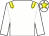 White, yellow epaulettes, white sleeves, white, yellow star cap