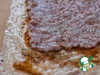 Праздничный мясной рулет ингредиенты