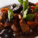 Мясо в
горшочках с черносливом