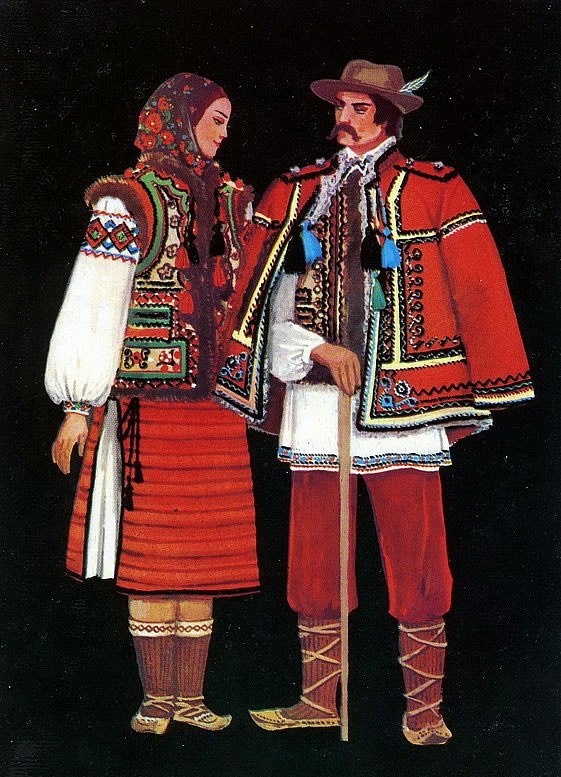  Набор открыток "Украинский народный костюм" - фото 18