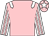 Pink, white epaulettes, white & pink striped sleeves, pink cap, white star