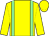 Yellow, light green braces