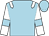 Light blue, white epaulets, white sleeves, light blue armlets