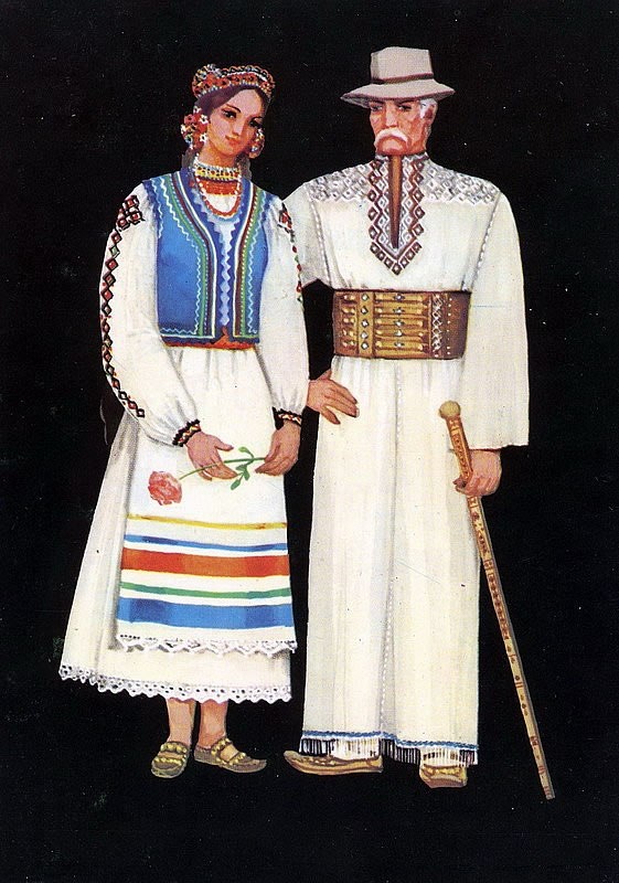  Набор открыток "Украинский народный костюм" - фото 19