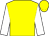 Yellow, white sleeves, yellow cap