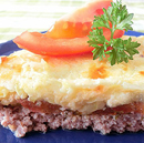 Запеканка с фаршем и кабачками