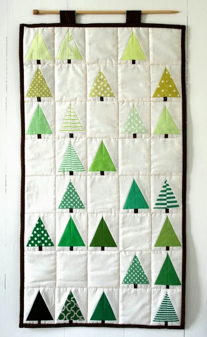 little forest quilt by lovely design at purlbee.com (425x691, 146Kb)