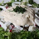 Салат из редиса и яиц