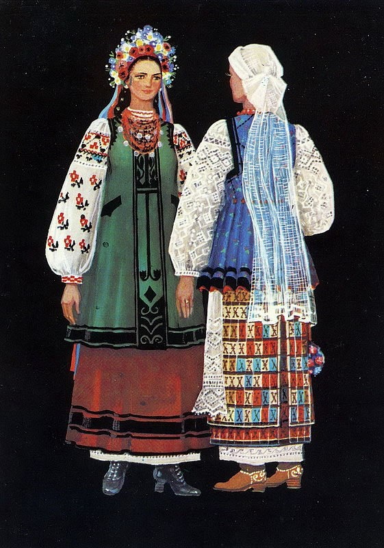  Набор открыток "Украинский народный костюм" - фото 13