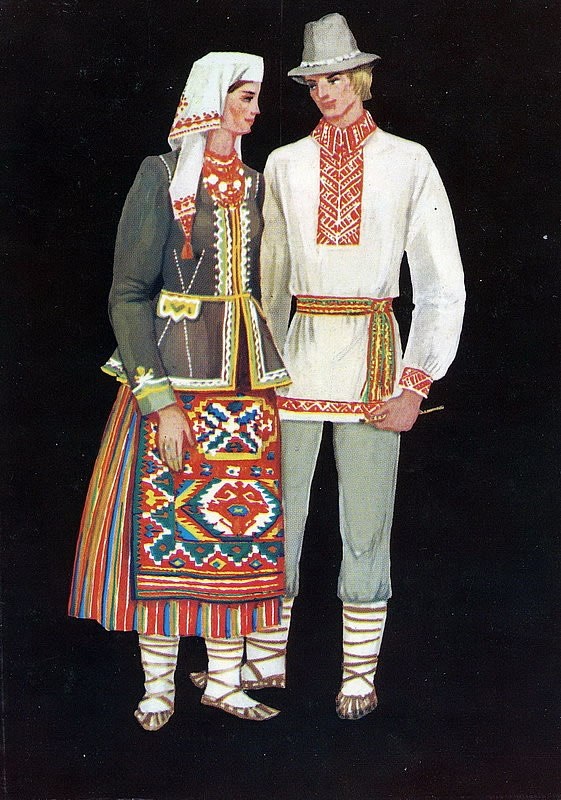  Набор открыток "Украинский народный костюм" - фото 4