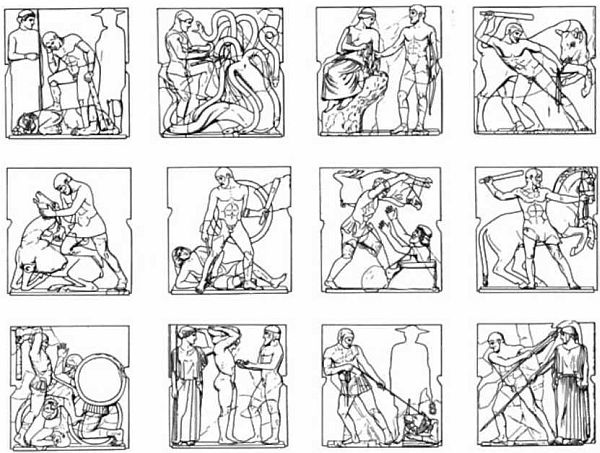 Геракл, величайший герой греческих мифов и преданий