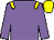 Mauve, yellow epaulets, yellow cap