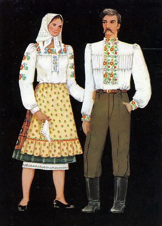  Набор открыток "Украинский народный костюм" - фото 3