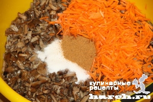 Грибы по-корейски на зиму Грибы по-корейски на зиму