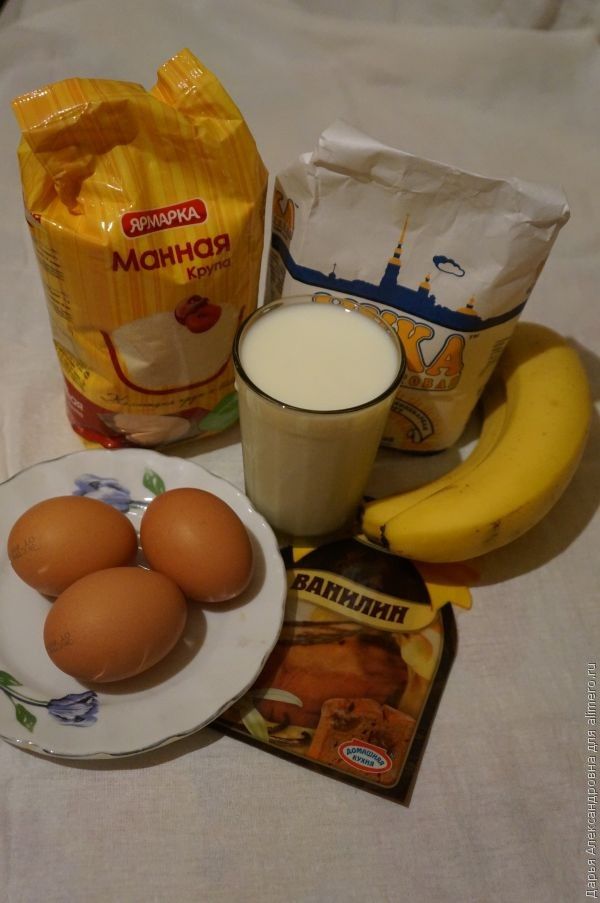 Банановый манник Банановый манник
