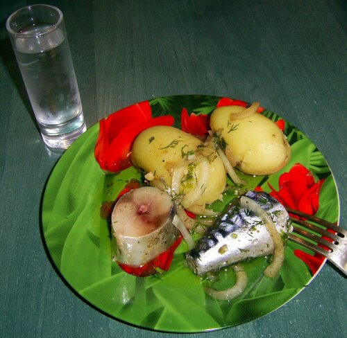 Маринованная скумбрия