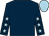 Dark blue, light blue stars on sleeves, light blue cap