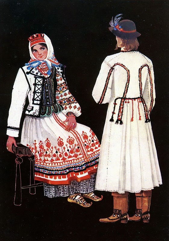  Набор открыток "Украинский народный костюм" - фото 9
