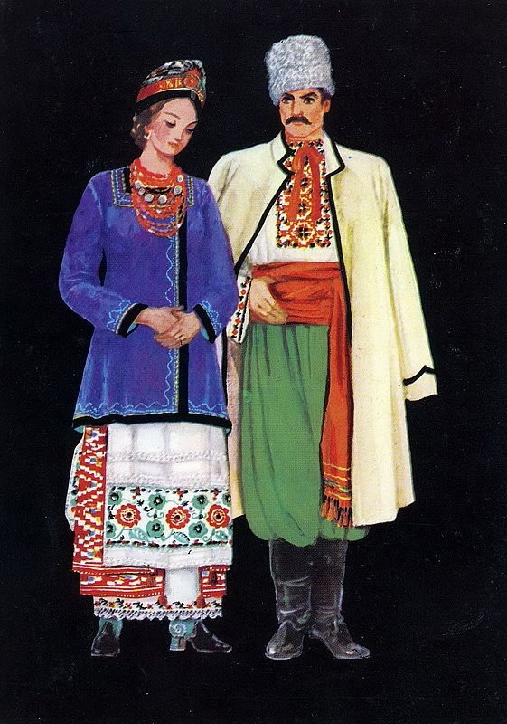  Набор открыток "Украинский народный костюм" - фото 5