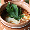 Куриная
печень в горшочке