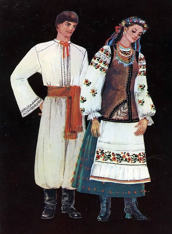  Набор открыток "Украинский народный костюм" - фото 12