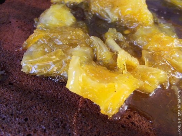 торт апельсиновая мечта