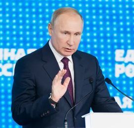 Путин: «Единая Россия» должна
быть отзывчивым помощником для людей