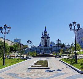 В Хабаровском крае в рамках
партпроекта «Городская среда»
благоустроят почти 120 общественных
пространств