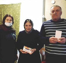 Дагестанский депутат подарил
средства связи инвалидам по зрению